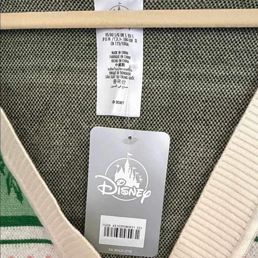 Mickey Mouse and Friends Holiday Cardigan Sweater | Disney Store - Picture 2 of 5